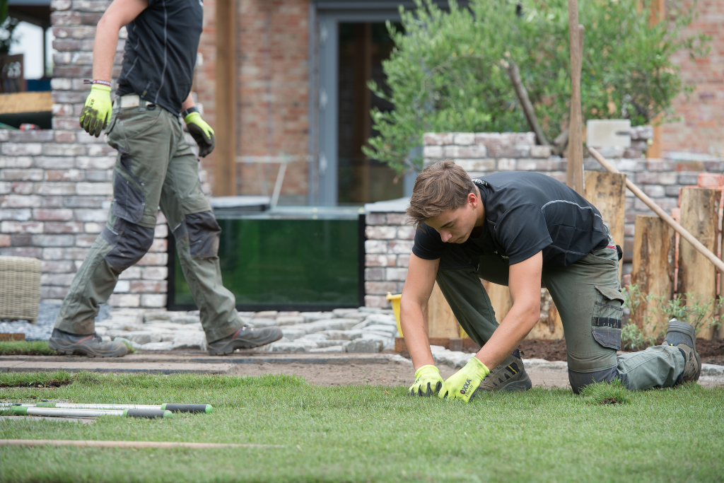 graszoden laten leggen