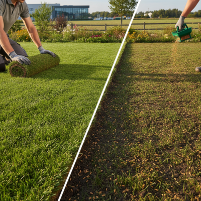 Onderhoudsverschillen tussen graszaad
