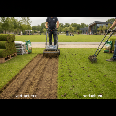 Verticuteren vs verluchten